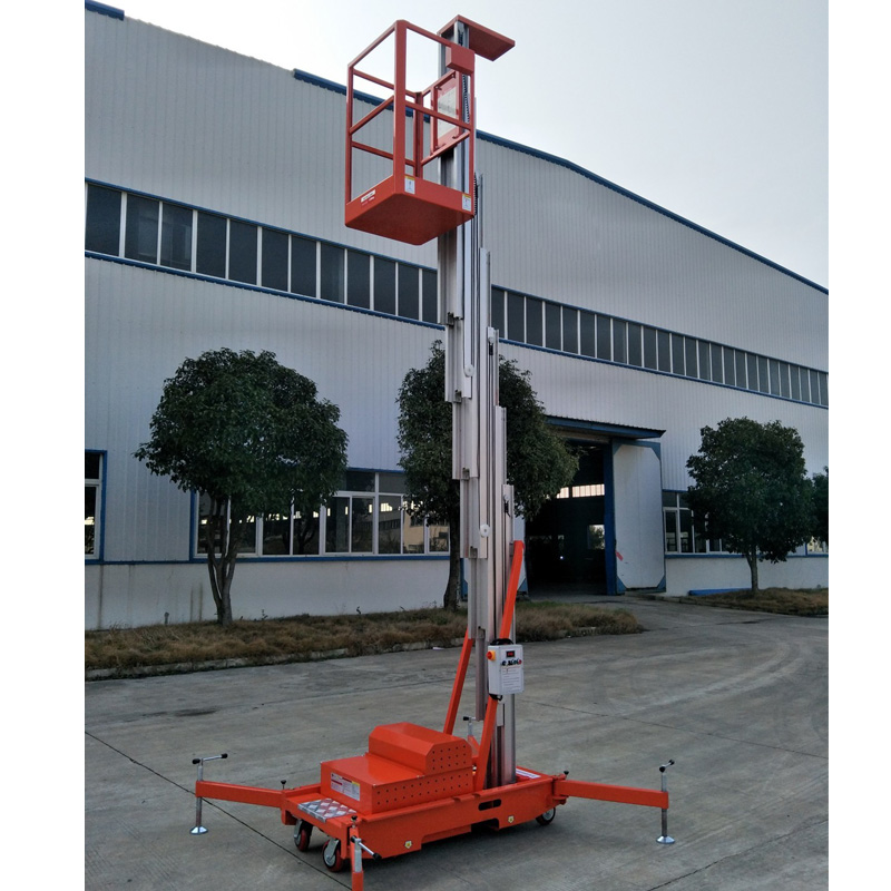 Aluminum alloy aerial platform, single-mast GTWY