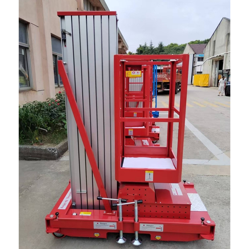 Aluminum alloy aerial platform, single-mast GTWY