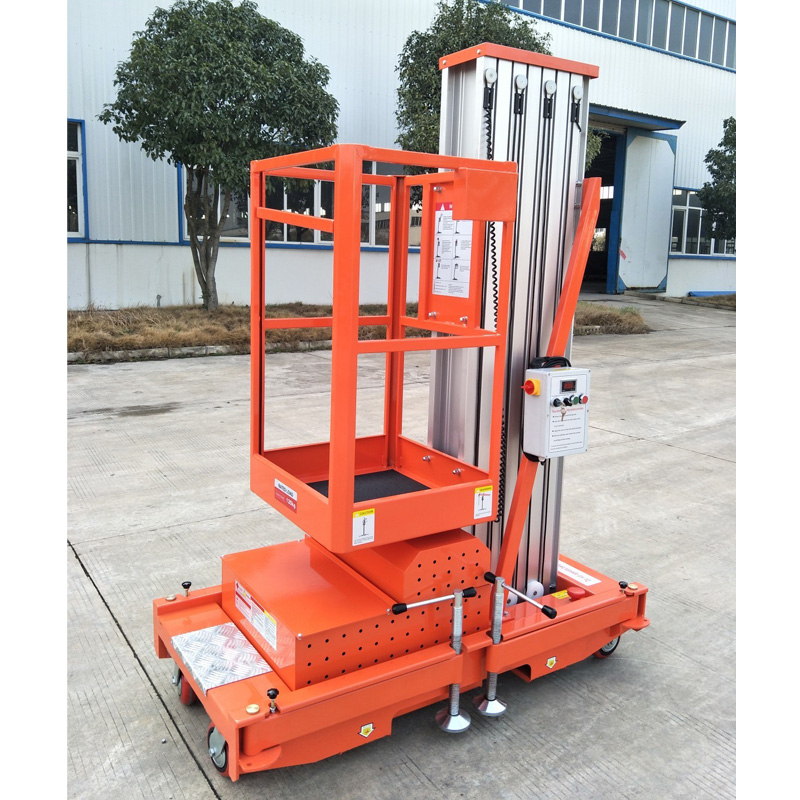 Aluminum alloy aerial platform, single-mast GTWY