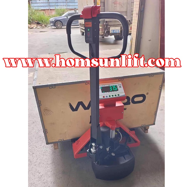 fully automatic electronic scale forklift and small electric hydraulic weighing and handling vehicle