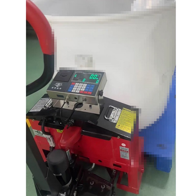 fully automatic electronic scale forklift and small electric hydraulic weighing and handling vehicle