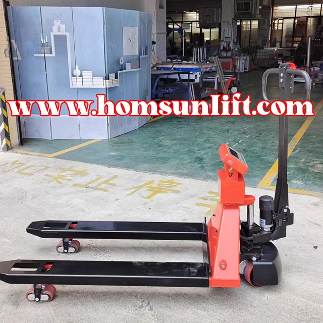 fully automatic electronic scale forklift and small electric hydraulic weighing and handling vehicle