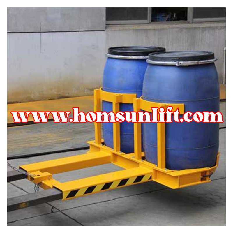 Forklift clamp type oil drum clamp, conical oil drum handling clamp Single bucket, double bucket Factory Support customer customization OEM & ODM.jpg Forklift-clamp-type-oil-drum-clamp,-conical-oil-drum-handling-clamp-1.jpg