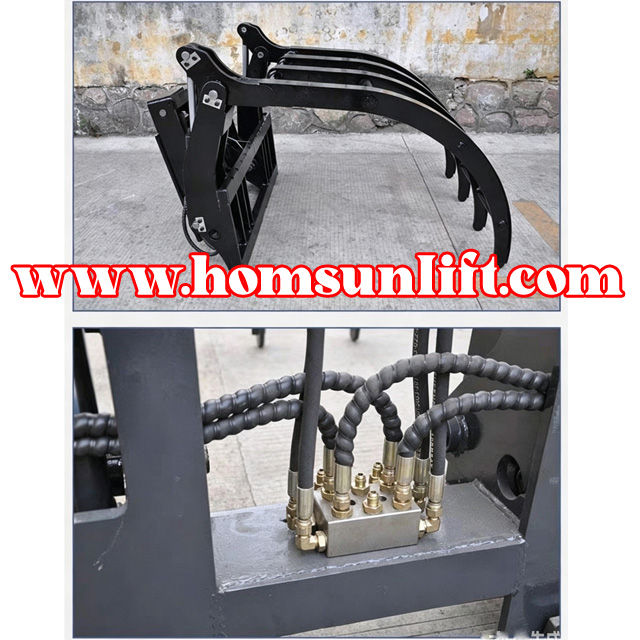 Forklift attachments: Round wood clip, waste paper clip, Dual cylinder clamp/Tipping Waste Grab.jpg Round-wood-clip,-waste-paper-clip,-Dual-cylinder-clamp&Tipping-Waste-Grab-3.jpg